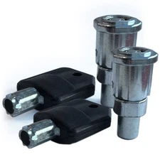 Lock and Key for Classic Gumball Machine - Vending Machines Top Lid Tubular K...