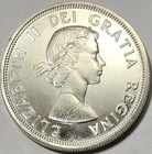 1964 .800 Silver Proof Like Canada Dollar Confederation Conferences in a Cap