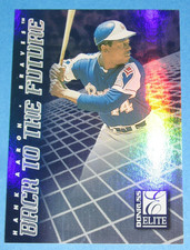 1998 Donruss Elite Back to the Future Hank Aaron & Jose Cruz #/1500