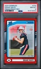 2024 PANINI DONRUSS PRESS PROOF RED #379 DRAKE MAYE ROOKIE RC PSA 8