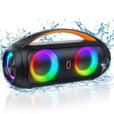JYX Wm-D16 Waterproof Bluetooth Speaker With DJ Lights