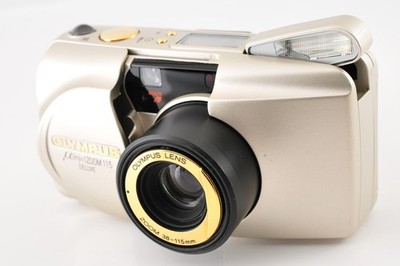 OLYMPUS Infinity Stylus μ mju ZOOM 115 DELUXE Film Camera JAPAN 【N.MINT】