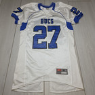 Nike Bucs #27 Men's M Regular Short Sleeve Polyester Football Jersey White/Blue — photo 1