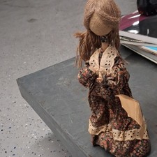 Pine Baroness Inc. Handcrafted Colonial Style Doll Plain and Fancy Collection