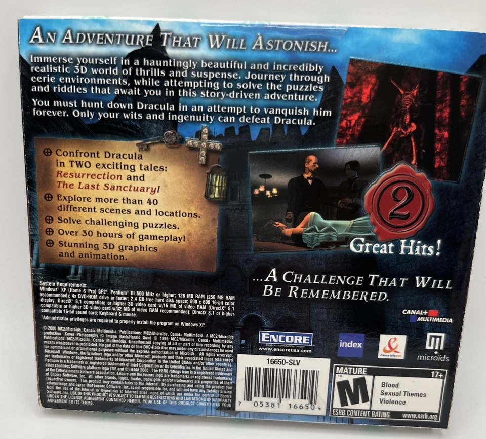 Dracula Resurrection The Last Sanctuary PC Game 2000 - Image 2 of 4