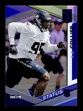 2019 Donruss Elite #187 L.J. Collier Status #/95