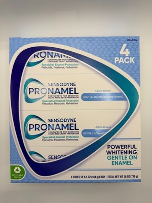 Sensodyne Pronamel Toothpaste Gentle Whitening Advanced 4 x 6.5 oz