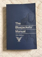 The Bluejackets Manual 19th Edition Vintage Military Manual 1975 