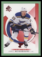 2024-25 SP Authentic Limited Red #72 Jake Neighbours St. Louis Blues