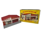 VINTAGE MATCHBOX LESNEY FIRE STATION RED ROOF MF-1 WITH ORIGINAL BOX Near Mint
