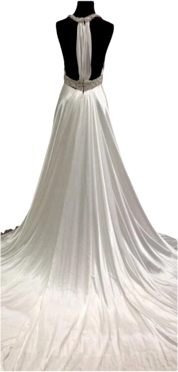 Halter Neck Empire Waist Wedding Dresses for sale | eBay