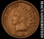 1862 Indian Head Cent- Extra Fine- Semi Key Better Date No Reserve #J1156
