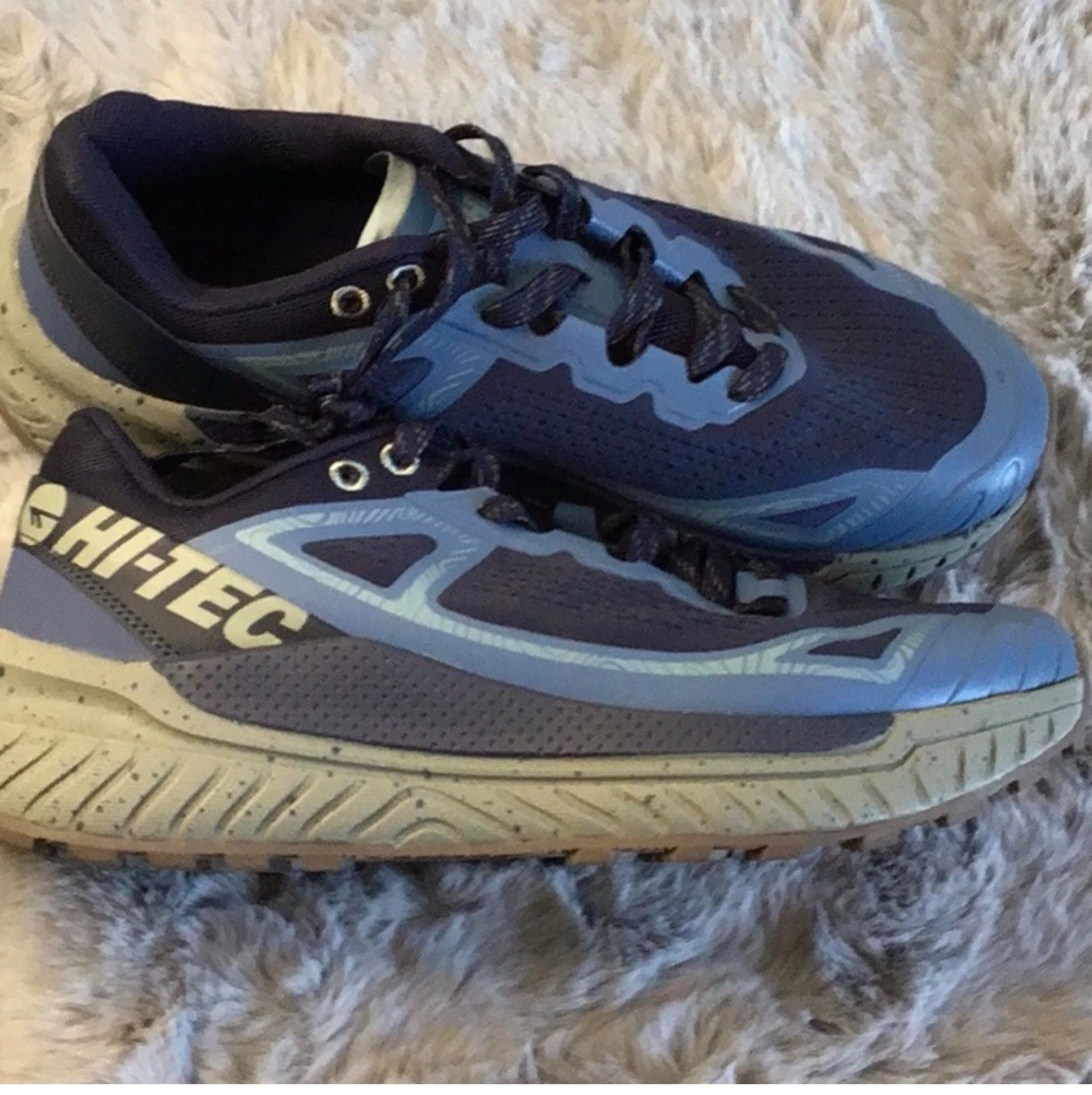 Hi-Tec Men's Blue Trail Running Shoes Size 10