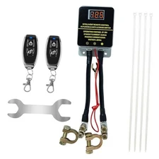 12V 200A Anti Theft Kill Switch for Car Remote Battery Disconnect Switch Smart 
