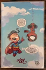Marvel/DC Spider-Man/Superman #1 SIGNED Skottie Young Virgin Variant Comic VF+