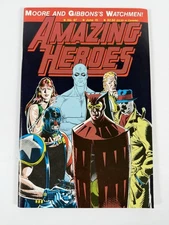 Amazing Heroes #97 Watchmen Preview Fantagraphics 1986