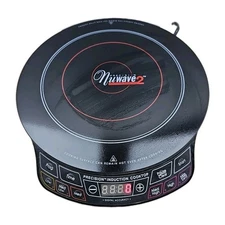 NuWave Precision 2 Portable Induction Cooktop Model 30153 CR Cook Surface