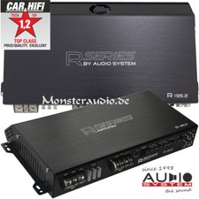 AUDIO SYSTEM R-195.2 2-Kanal Verstärker Auto PKW Endstufe 2x195 Watt/RMS Radion