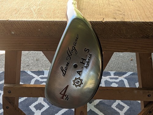 Ben Hogan A.H.S Single 4H Hybrid Iron Golf Club Right Hand Steel Reg Shaft Stock