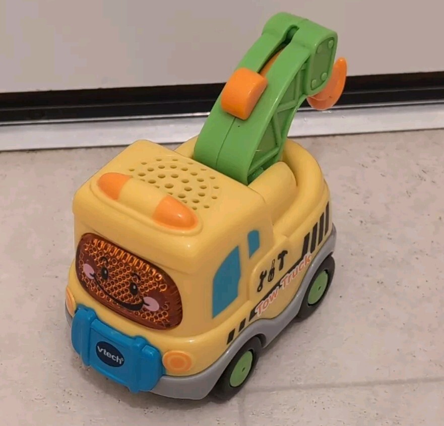 Vtech Toot Toot Drivers Tow Truck Toy Car With Talking Music Early Learning GC