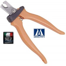 MILLERS FORGE ORANGE HANDLE MEDIUM NAIL CLIPPER w/SAFETY GUARD DOG PET GROOMING