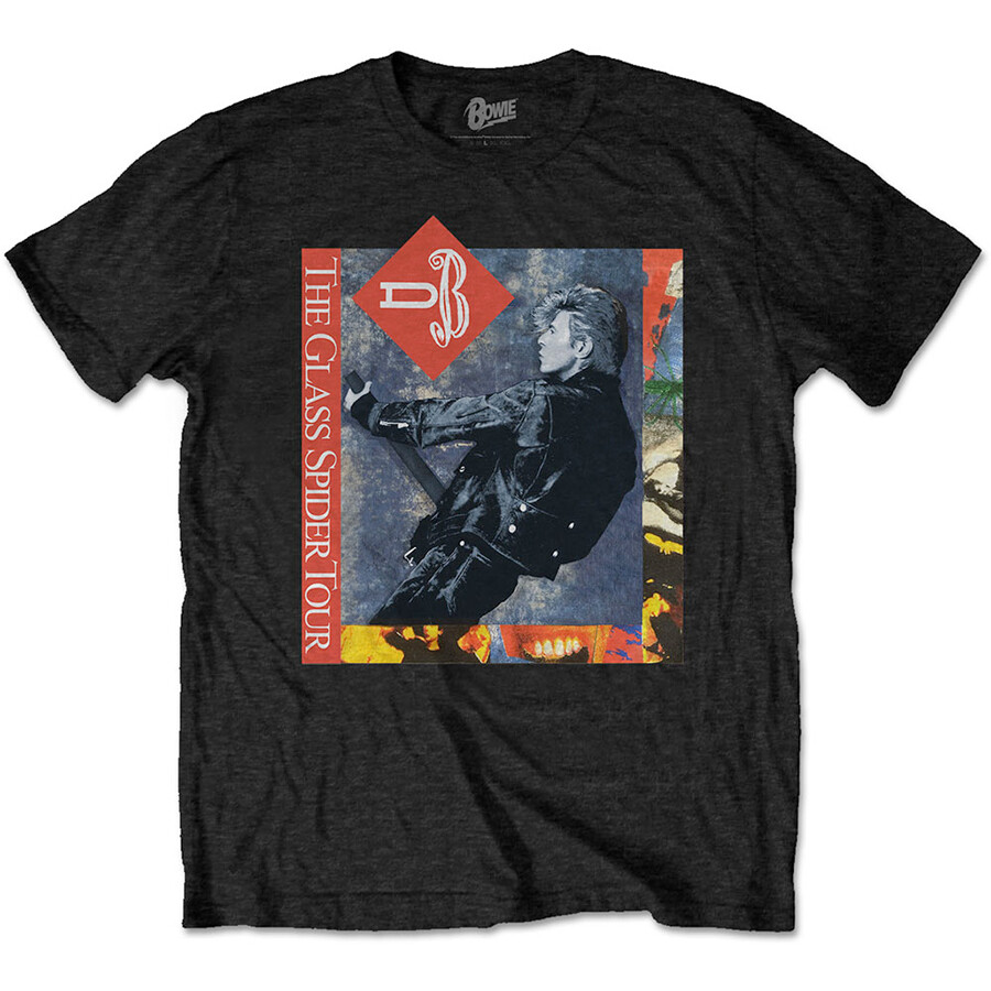 David Bowie Tシャツ The Glass Spider Tour David_Bowie_1987_Original_Glas