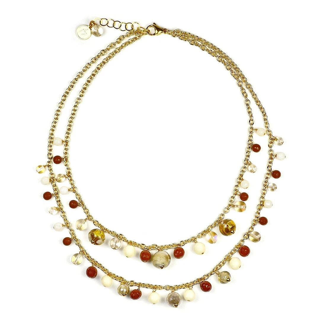 ANTICA MURRINA VENEZIA COD61A25 collana con pende Capri