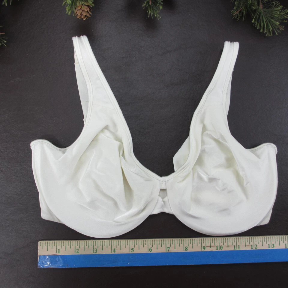 Sujetador Lilyette 36DD blanco con aros cierre ajustable trasero Foto 2 de 4