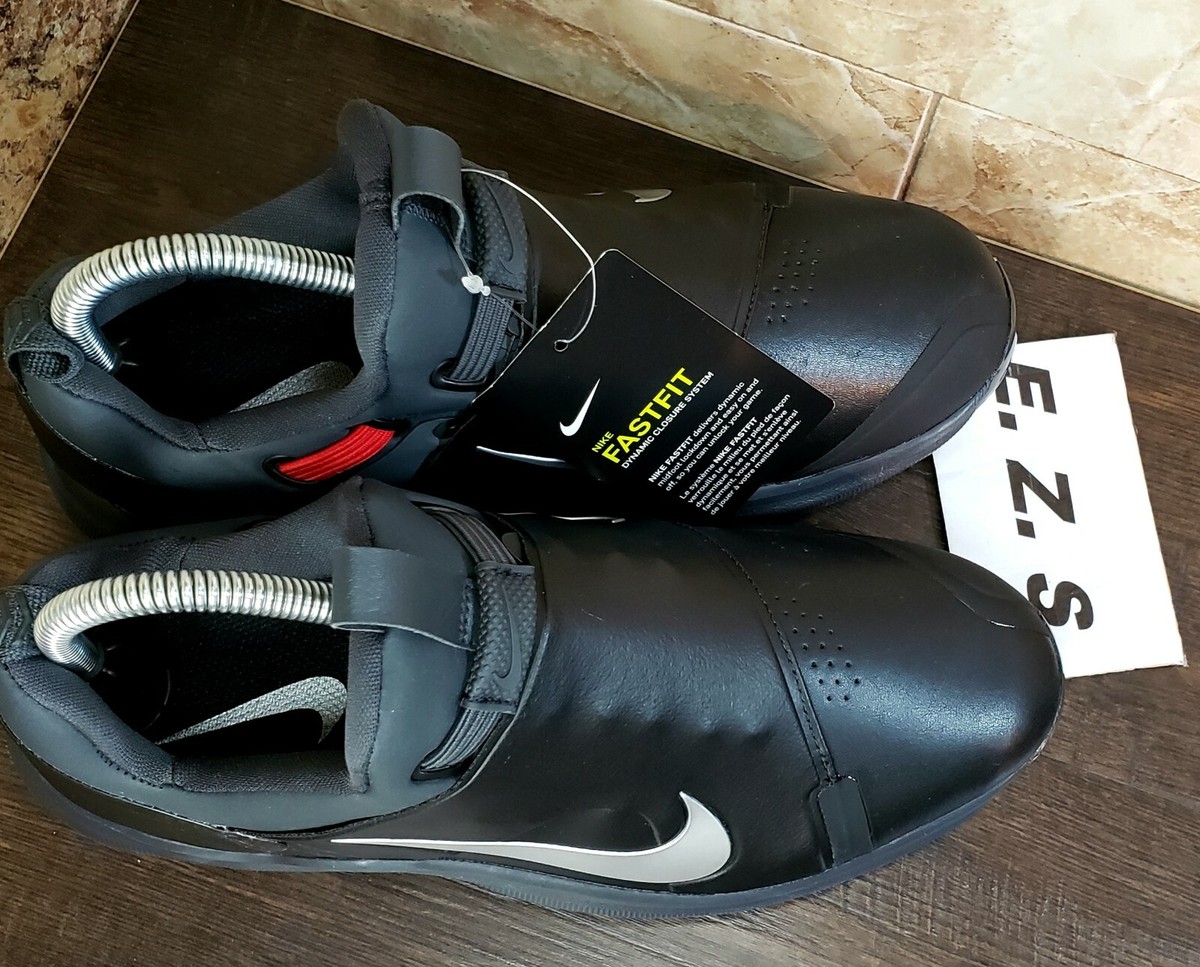 Nike Tour Premiere Black Golf Shoes A02241-002 10 Fast Fit Mens Sz 11.5 RARE Nike Golf Tour Premiere Black Silver | eBay main image 3