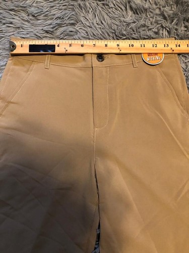 The Children's Place Boys Khaki Shorts Size 14 Polyester Stretch Quick Dry Chino - Picture 8 of 11
