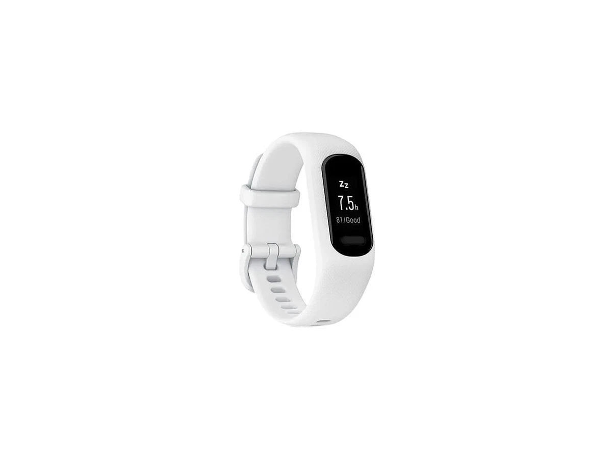 Garmin vivosmart 5 Smart Fitness Tracker with Touchscreen, White,  Small/Medium : Electronics 