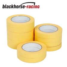 3/4" x165’ Masking Tape Crepe Paper Automotive Refinish 06652 12 Rolls/ 48 Rolls