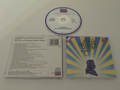 Mozart   The Glory Of Wolfgang Amadeus Mozart / Decca   417 201-2 CD ALBUM 
