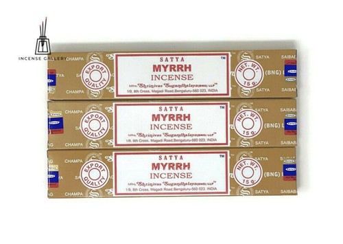 Satya Sai Baba Nag Champa - Palitos de incienso de mirra - Imagen 4 de 10