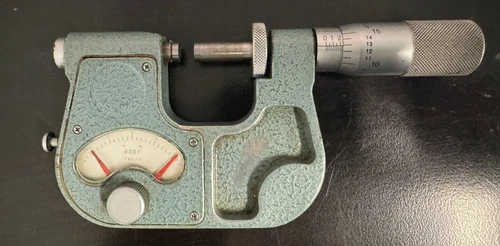 Mitutoyo 510-105 Dial Indicating Micrometer,0-1" Range , .0001" Graduation
