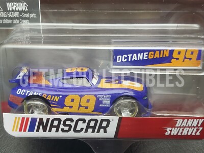 DISNEY PIXAR CARS NASCAR SERIES DANNY SWERVEZ OCTANE GAIN METAL