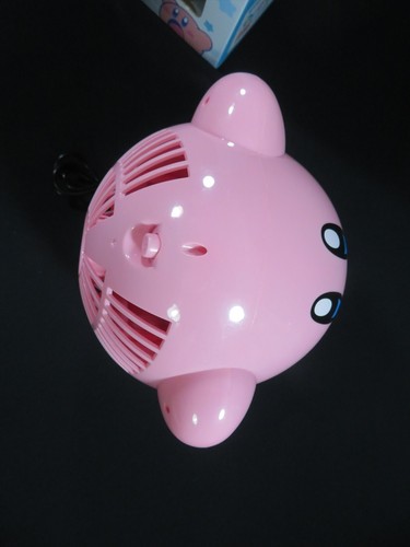 kirby no fan hoshi star usb desk tabletop Pink Nintendo game tested Japan JP - Picture 11 of 24