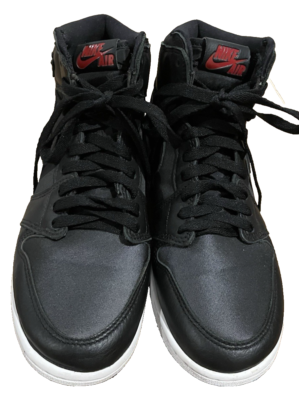 Size 7 (GS) - Jordan 1 Retro OG High Black Gym Red for sale online