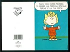 PEANUTS SCHULZ SALLY BROWN GREETING CARD GIFT CARD MEDIUM HALLMARK 1980s