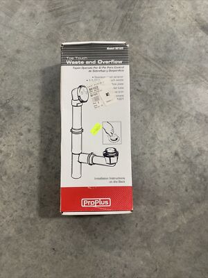 Proplus BD1522 Toe Touch Waste and Overflow *New In Box*