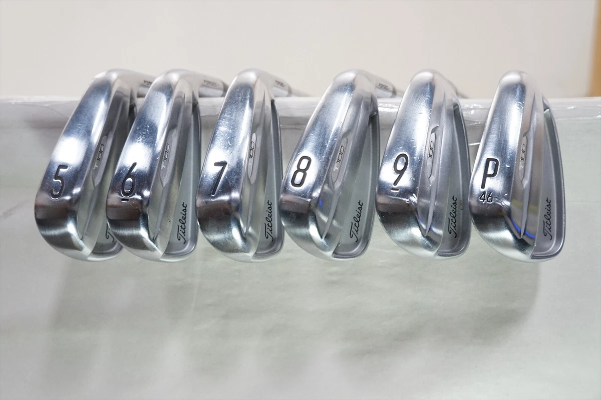 Titleist T100 2021 Iron Set 5-Pw Stiff Flex Ns Pro 105T Steel