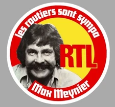 LES ROUTIERS SONT SYMPAS MAX MEYNIER TRUCK TRUCK 9cm STICKER STICKER RB155
