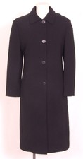 Krizia Italian Black Beautiful Luxurious Ladies Coat Sz 40 Us Sz 6 - Must See!!!