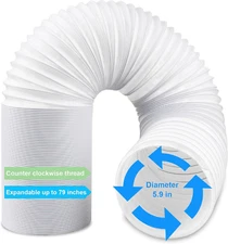 Portable Ac Hose, Portable Air Conditioner Hose Replacement, Universal Ac Exhaus