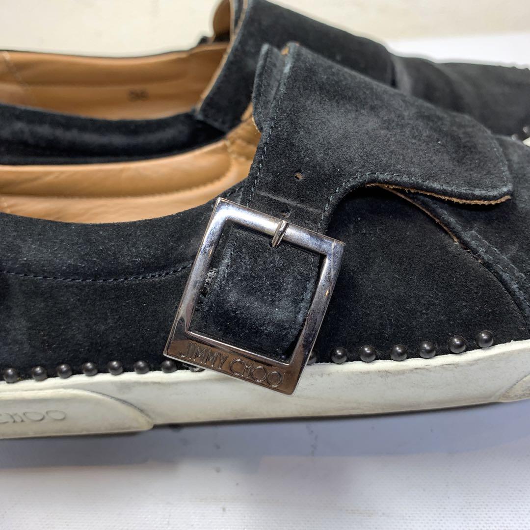 【関税込み】Jimmy Choo Sneakers & Slip-On Jimmy Choo Slip-on Shoes Star Studded White Size 36 US