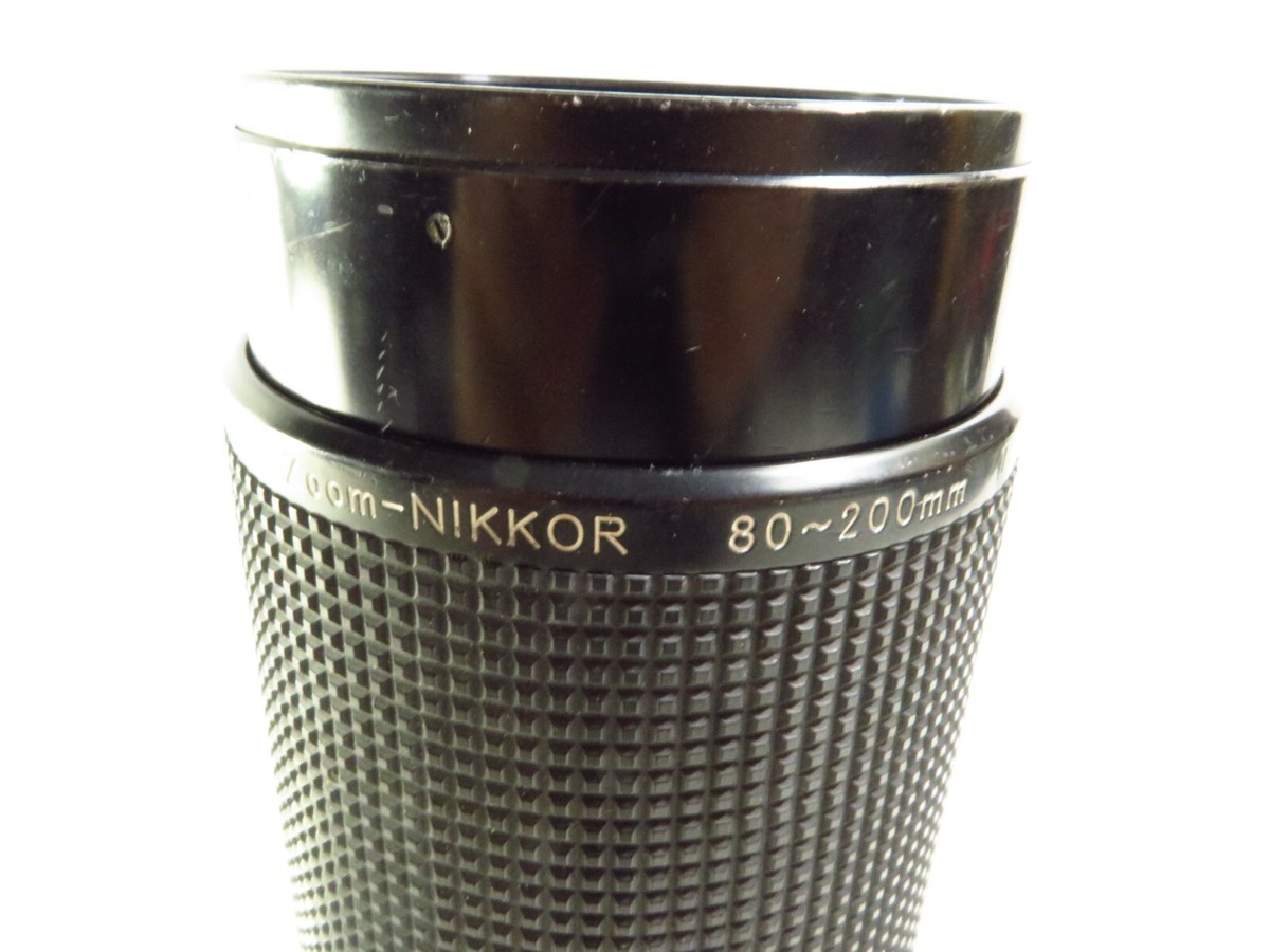 Nikon Nikkor AI-S 80-200mm f4 Lens, Works, As Is, Read | eBay