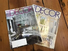 Set Lot 2 Elle Decor Magazine Issues Interior Design Jan/Feb Sept 2017
