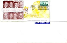 United States Scott 1244 Typewritten Address.