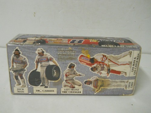 1992 Snickers #8 Ford Thunderbird Die Cast Car w/ Team Cut Outs & Candy Bars - Picture 6 of 8