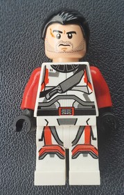 LEGO Star Wars Republic Trooper Jace Malcom Minifigure - sw0391 - Set 9497